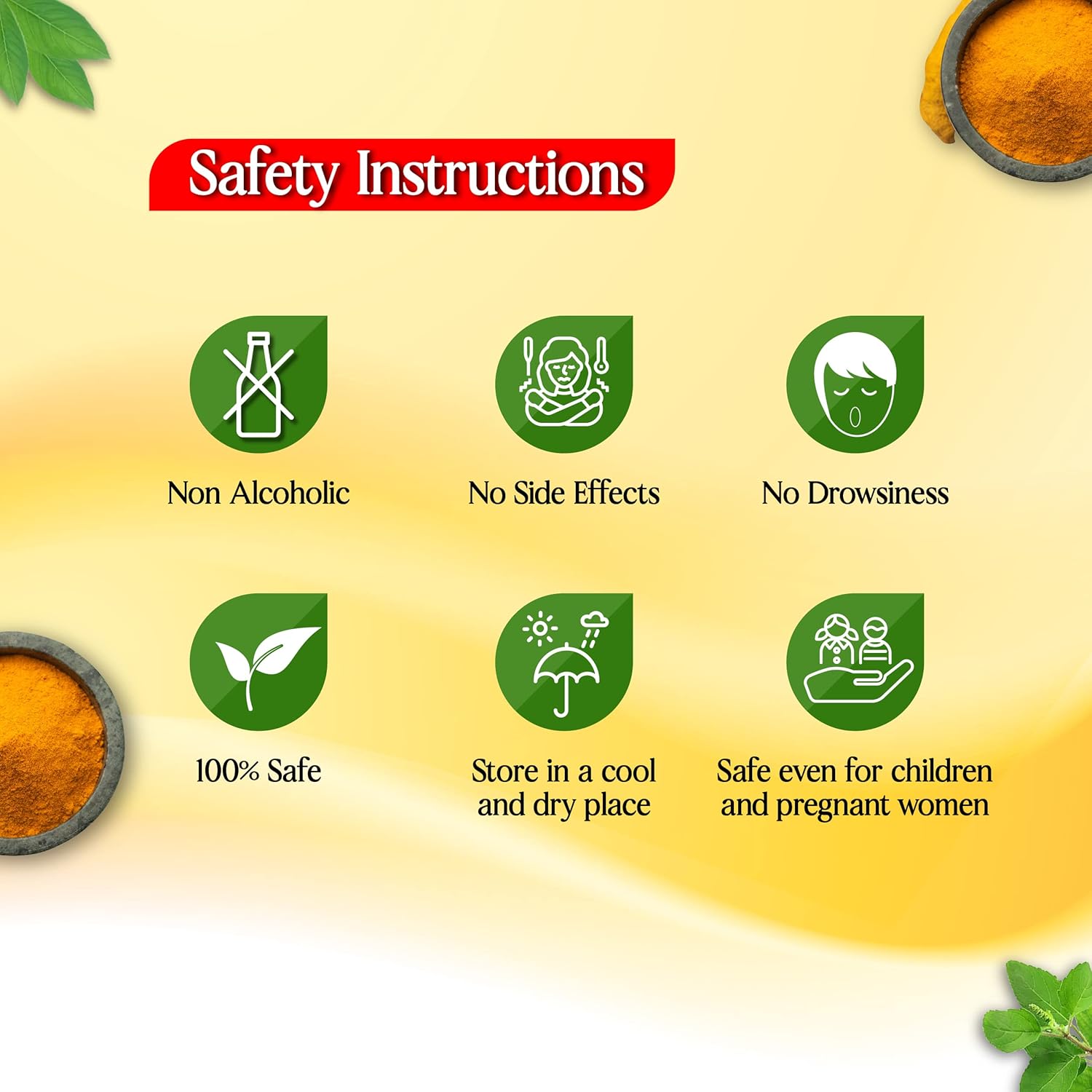 Smyle Adulsa Tulsi Haldi Gargle & Gulp Syrup 120ml