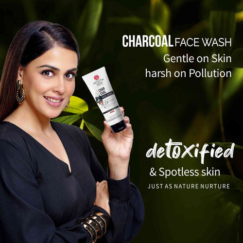Aimil Ayouthveda Cosmetics Charcoal Facewash 100ml