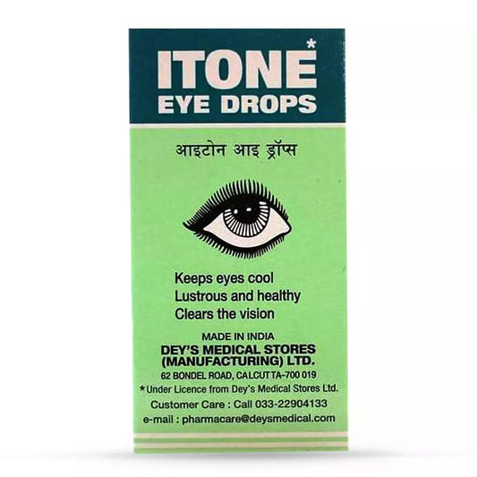 5 X Itone Ayurvedic Herbal Eye Drops Natural Allergies 10ml