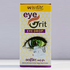 2 X Patanjali Divya Eyegrit Eye Drop 10ml