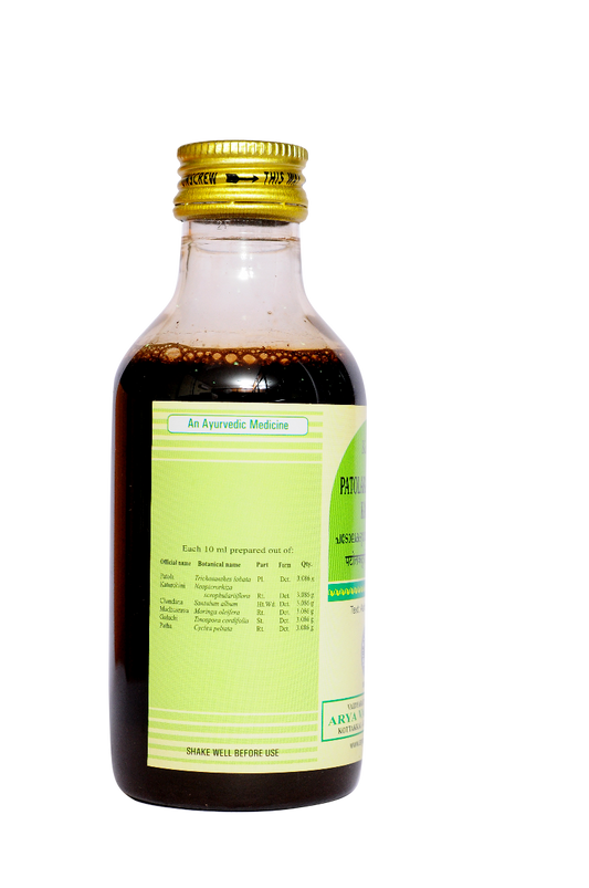 Kottakkal Ayurvedic Patolakaturohinyadi Kashayam Liquid 200ml