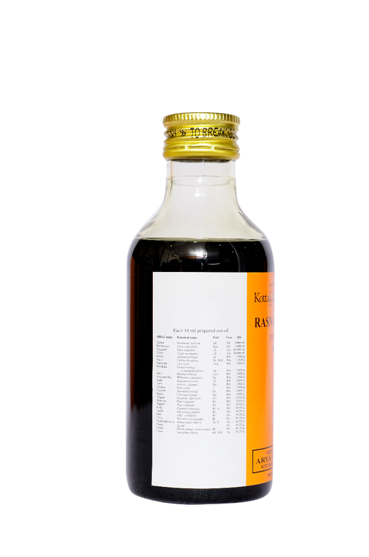 Kottakkal Ayurvedic Rasnadi Tailam Oil 200ml