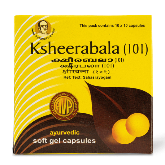 AVP Ayurvedic Ksheerabala (101) Capsules