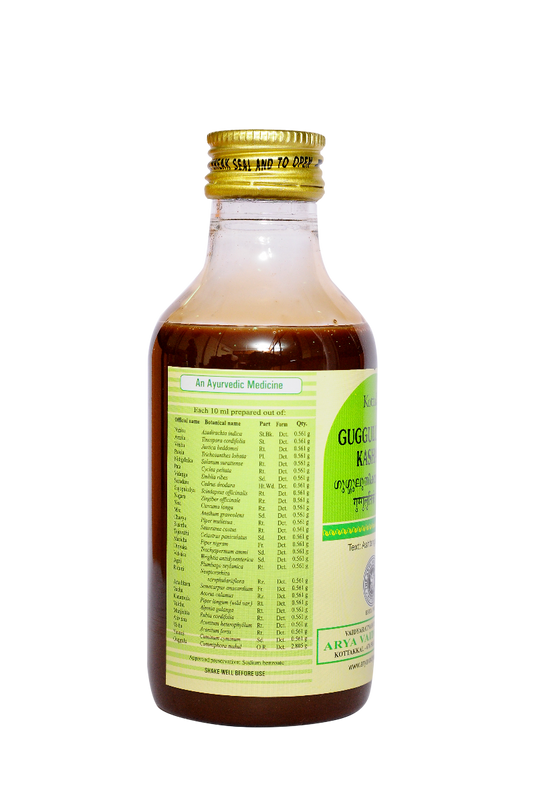 Kottakkal Ayurvedic Gulguluthiktham Kashayam Liquid 200ml