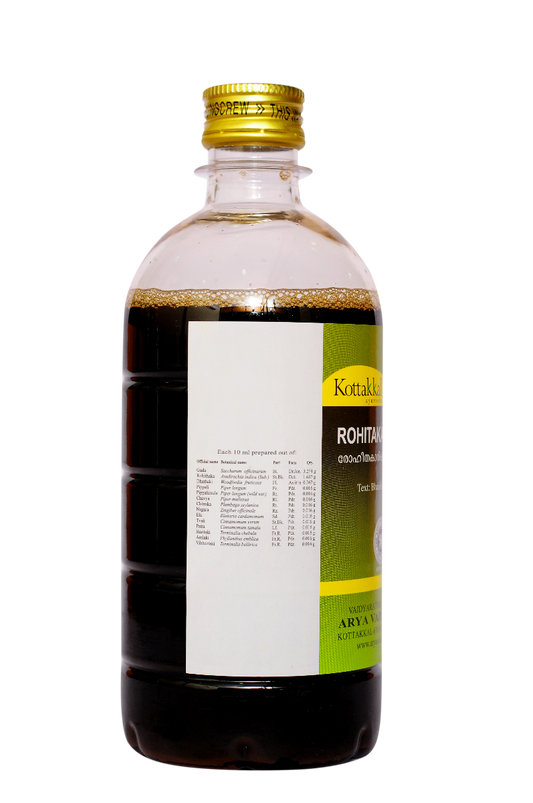 Kottakkal Ayurvedic Rohitakarishtam Liquid 450ml