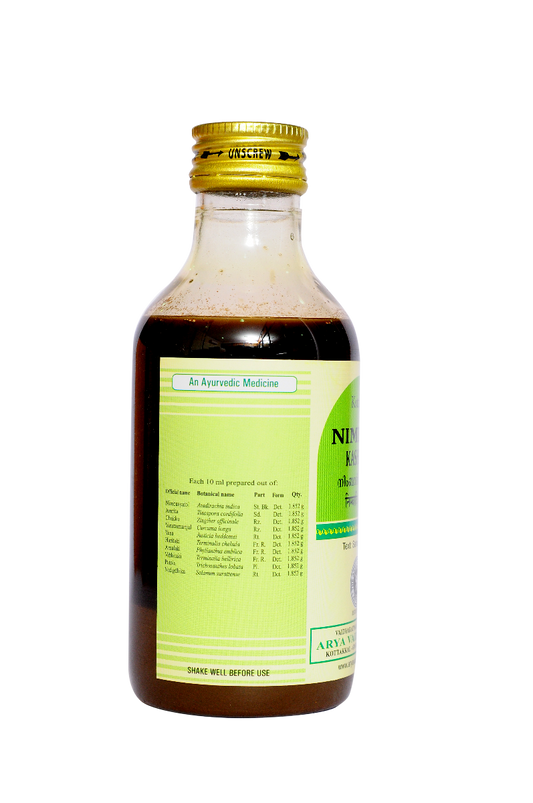 Kottakkal Ayurvedic Nimbadi Kashayam Liquid 200ml