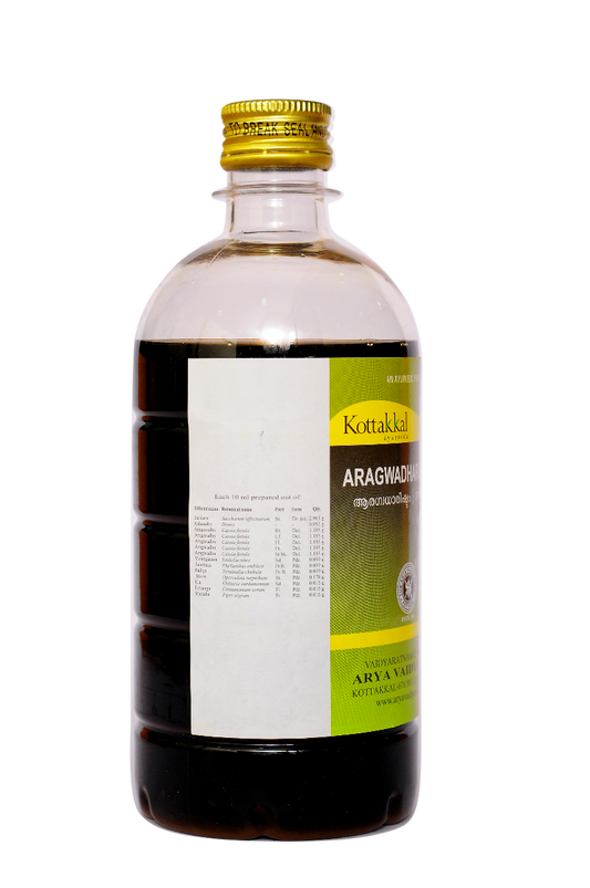 Kottakkal Ayurvedic Aragwadharishtam Liquid 450ml