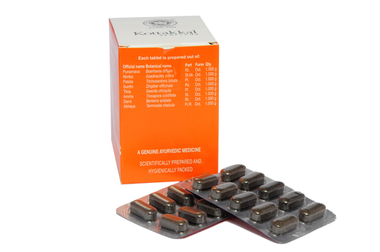 Kottakkal Ayurvedic Punarnavadi kwatham 100 Tablets