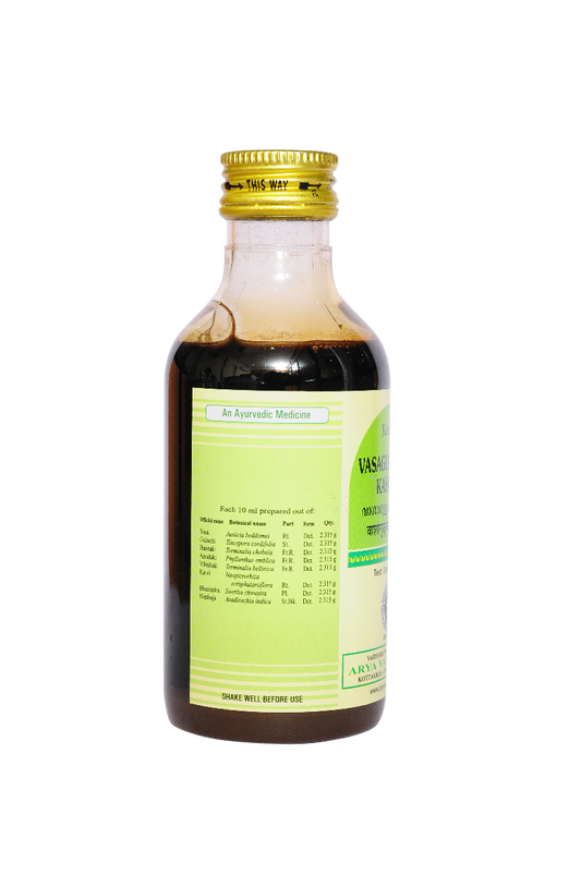 Kottakkal Ayurvedic Vasaguluchyadi Kashayam Liquid 200ml