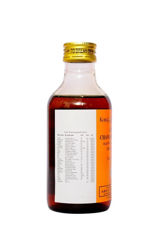 Kottakkal Ayurvedic Cheriya Chandanadi Tailam Oil 200ml