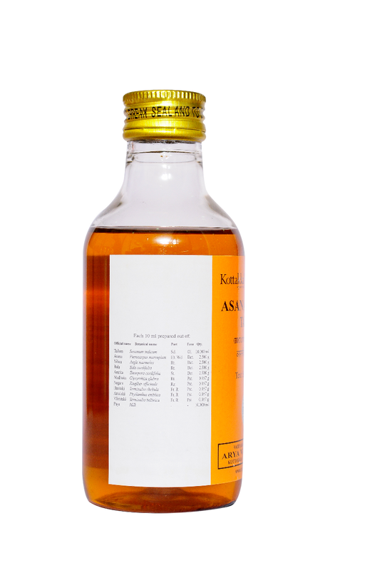 Kottakkal Ayurvedic Asanavilwadi Tailam Oil 200ml