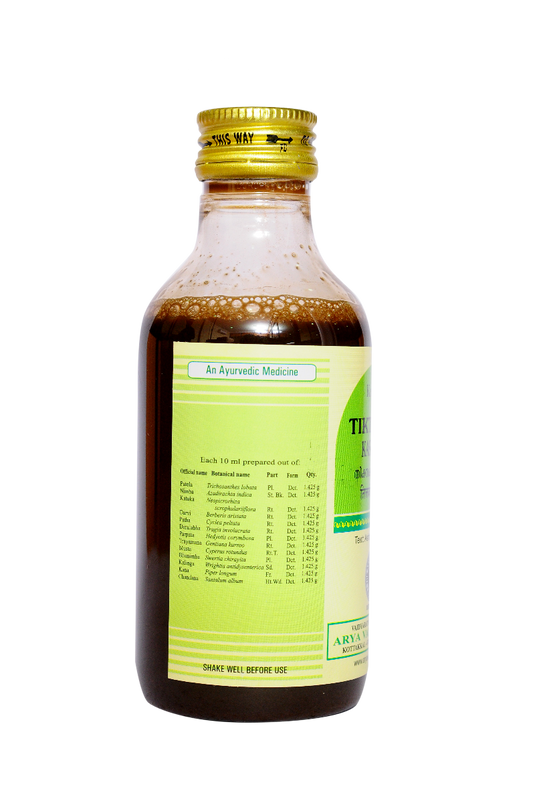 Kottakkal Ayurvedic Tiktakam Kashayam Liquid 200ml