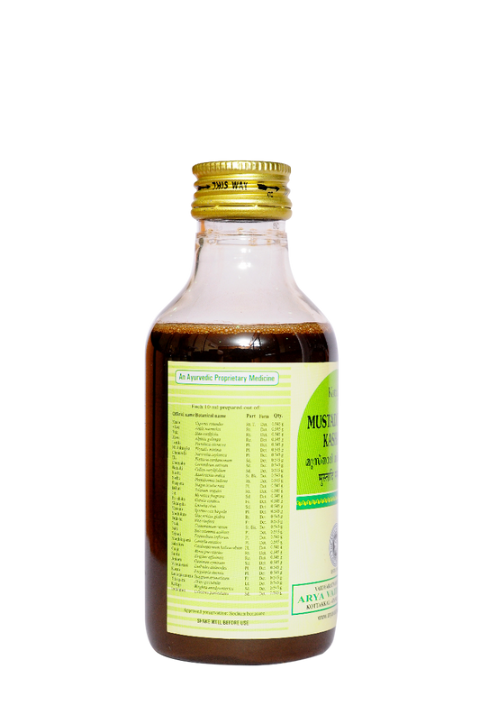 Kottakkal Ayurvedic Mustadi Marmakashayam Liquid 200ml