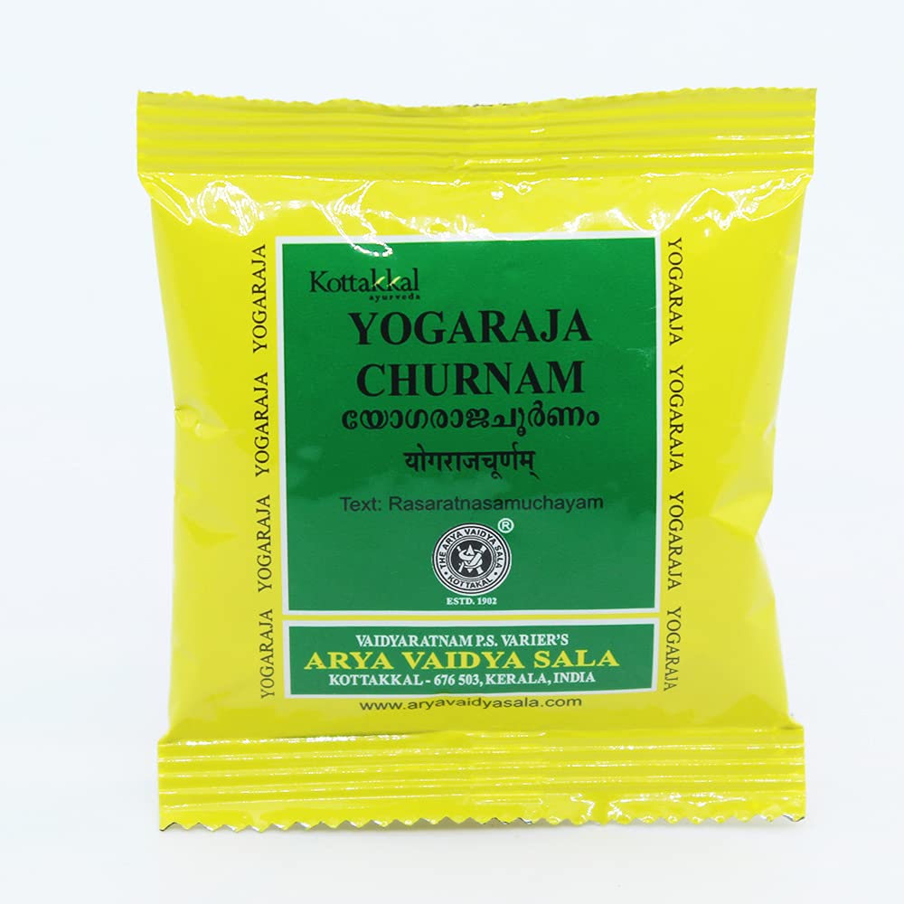 5 X Kottakkal Ayurvedic Yogaraja Churnam Powder 10g
