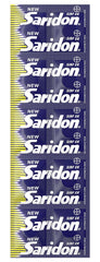 Saridon New No 1 Headache Relief Specialist 10 Tablets X Pack Of 10