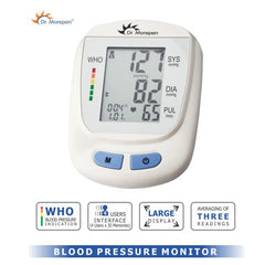 Dr. Morepen BP09 Vollautomatisches Blutdruckmessgerät (Weiß)