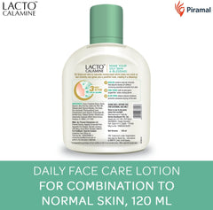 Lacto Calamine Daily Face Care Lotion Oil Balance Combination To Normal Skin 120ml