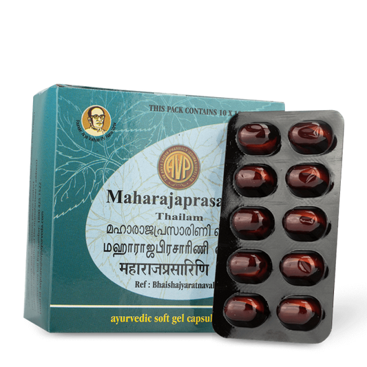 AVP Ayurvedic Maharajaprasarini Gel Capsules