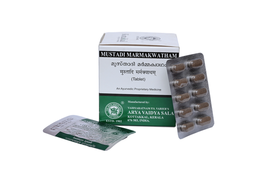 Kottakkal Ayurvedic Mustadi MarmaKwatham 100 Tablets