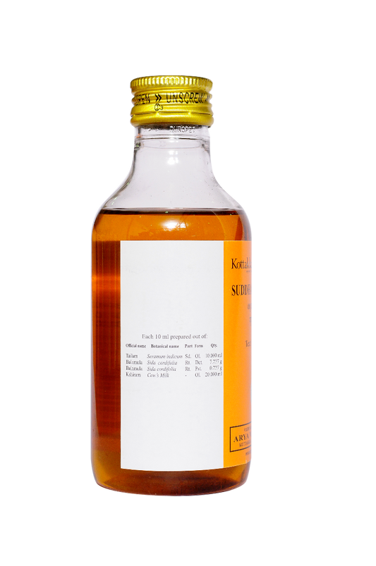 Kottakkal Ayurvedic Sudhabala Tailam Oil 200ml