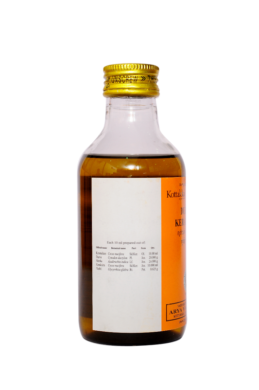 Kottakkal Ayurvedic Durvadi Kera Tailam Oil 200ml