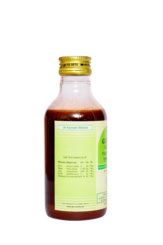 Kottakkal Ayurvedic Guluchyadi Kashayam Liquid 200ml