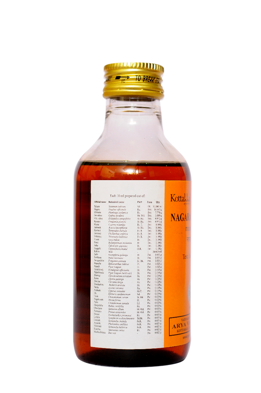 Kottakkal Ayurvedic Nagaradi Tailam Oil 200ml