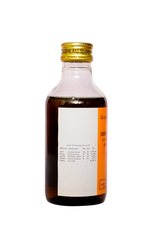 Kottakkal Ayurvedic Cheriya Bhringamalakadi Tailam Oil 200ml