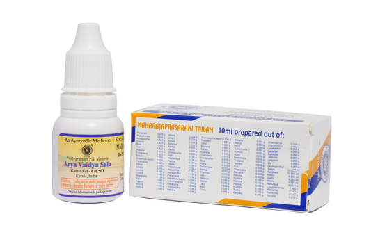 Kottakkal Ayurvedic Maharajaprasarani Tailam Drops 2 X 10ml