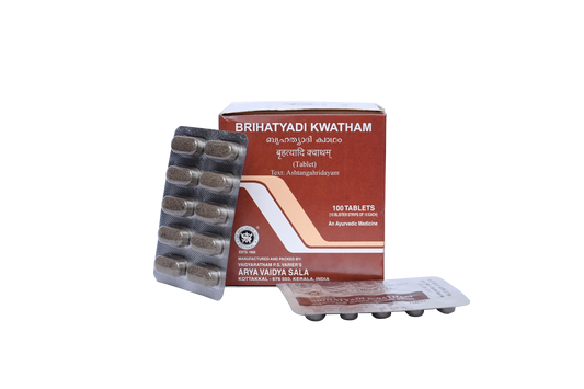 Kottakkal Ayurvedic Brihatyadi Kwatham 100 Tablets