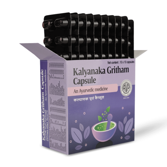 AVP Ayurvedic Kalyanaka Gritham Capsules