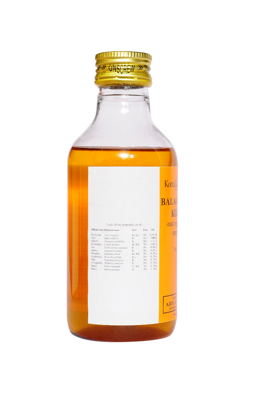 Kottakkal Ayurvedic Balaguluchyadi Kera Tailam Oil 200ml