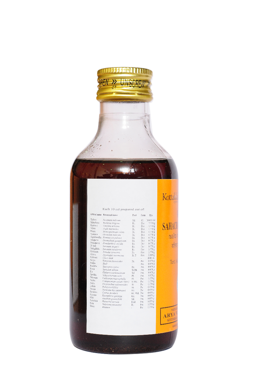 Kottakkal Ayurvedic Valiya Sahacharadi Tailam Oil 200ml