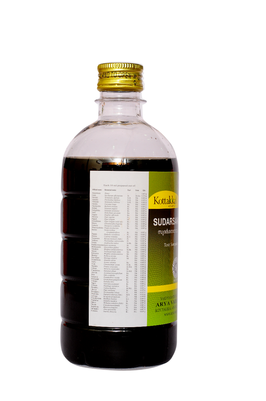 Kottakkal Ayurvedic Sudarsanasavam Liquid 450ml