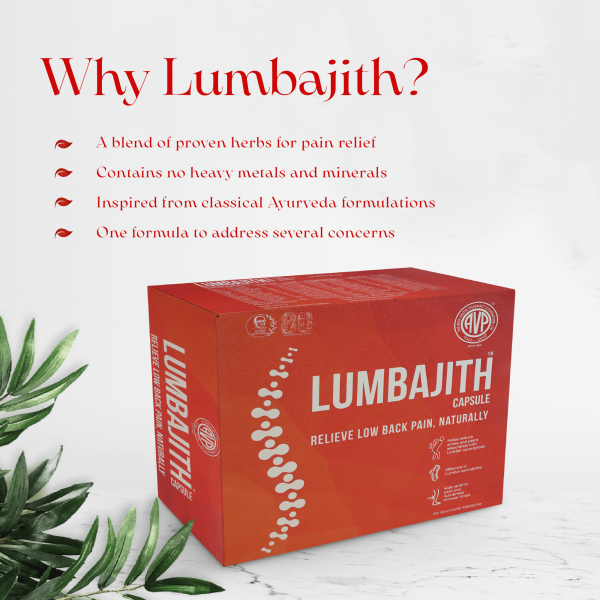 AVP Ayurvedic Lumbajith Capsules