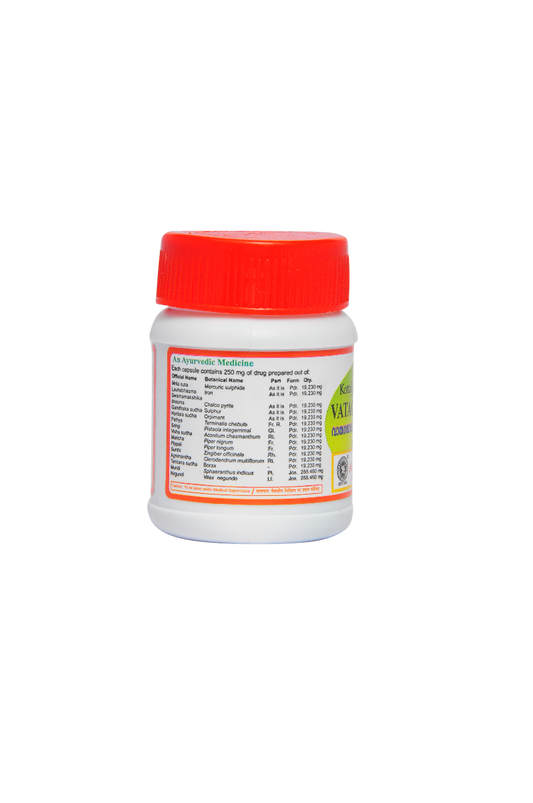 Kottakkal Ayurvedic Vatagajankusarasam 250mg 30 Capsules