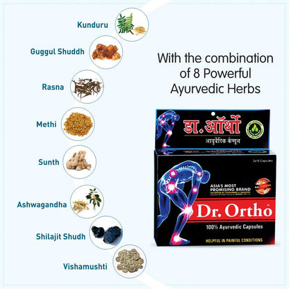 Dr Ortho Ayurvedic Joint Pain Relief Capsule
