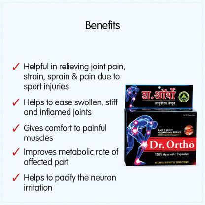 Dr Ortho Ayurvedic Joint Pain Relief Capsule