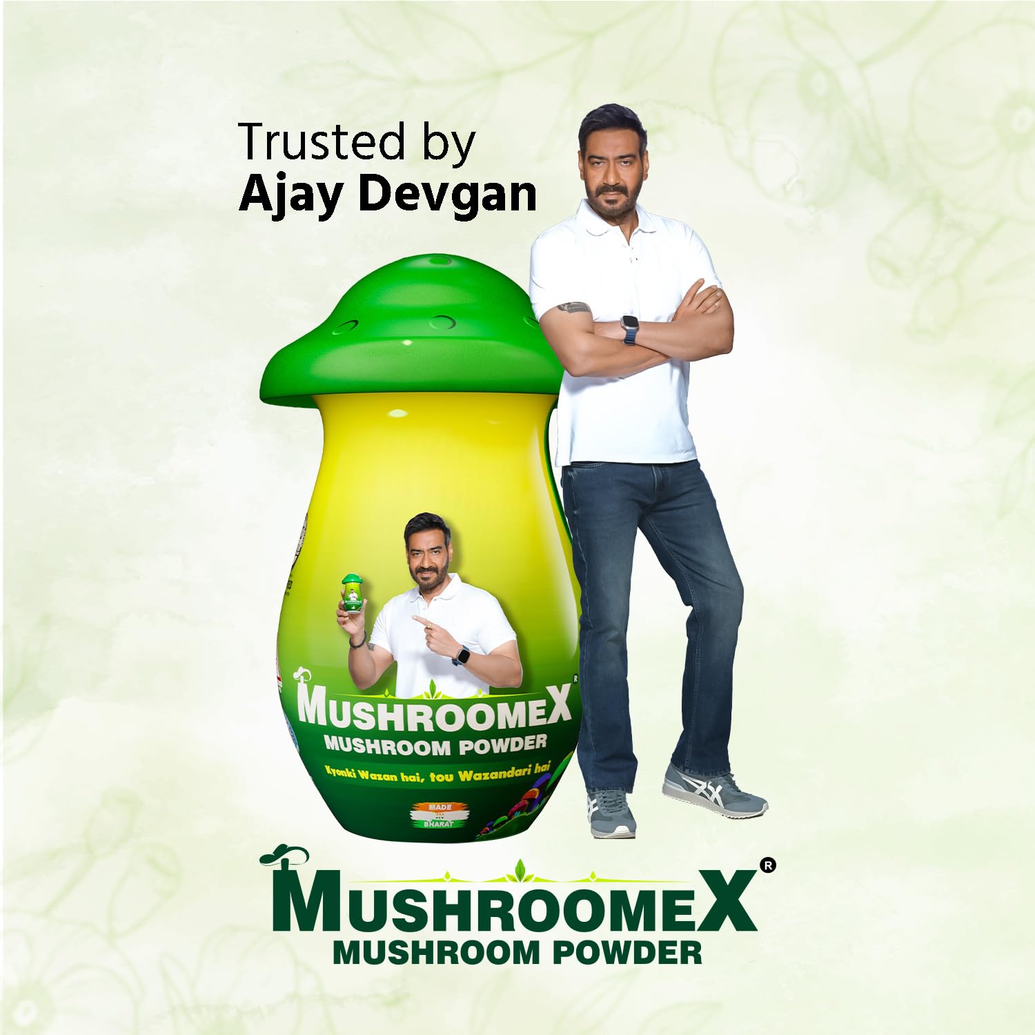 Mushroomex Ayurvedic Mushroom Powder Weight Gainer 100gm