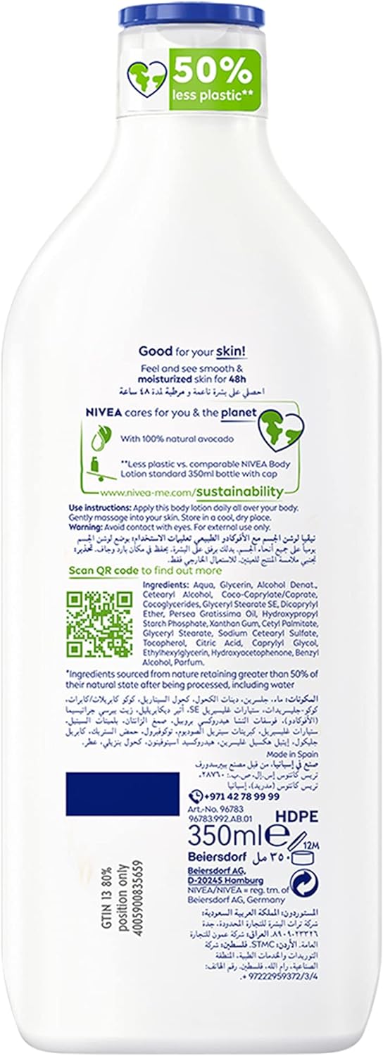 Nivea Naturally Good Natürliche Verwöhn-Bodylotion Avocado