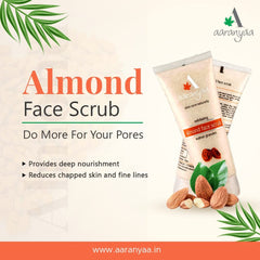 Aaranyaa Exfoliating Almond Face Scrub 100g