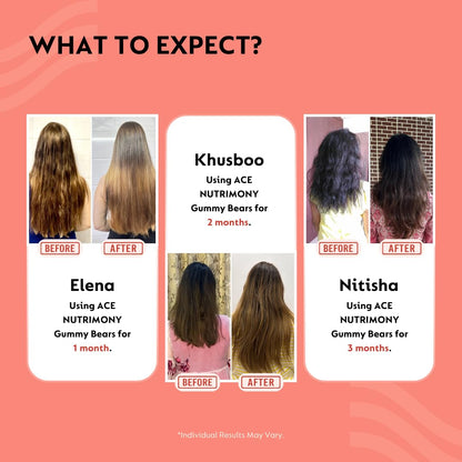 Ace Nutrimony Balanced Beauty Biotin Gummies 60 Gummies
