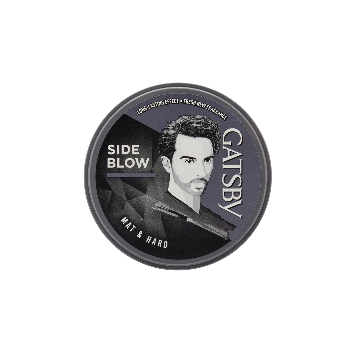 Gatsby Hair Styling Wax Matt & Hard 75g Grey by Gatsby