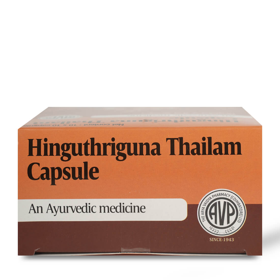 AVP Ayurvedic Hinguthriguna Thailam 100 Capsules