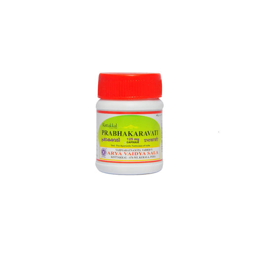 Kottakkal Ayurvedic Prabhakaravati 125mg 30 Capsules