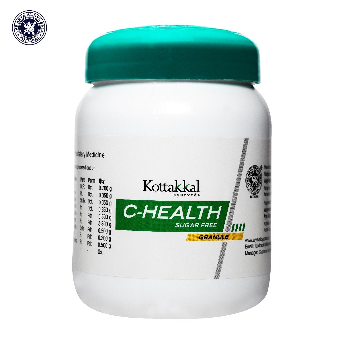 Kottakkal Ayurvedic C Health Sugar Free Granule Powder 250g