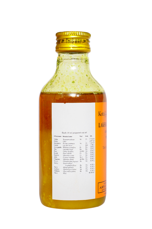 Kottakkal Ayurvedic Lakshadi Kuzhampu Oil 200ml