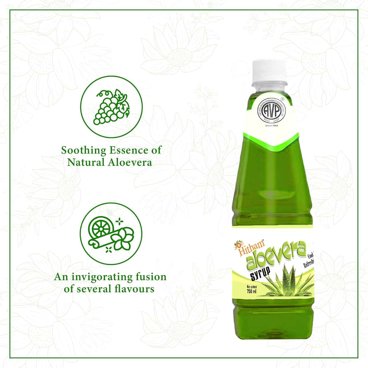AVP Aloe Vera Syrup 750ml