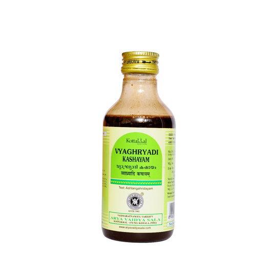 Kottakkal Ayurvedic Vyaghryadi Kashayam Liquid 200ml