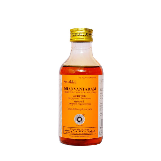 Kottakkal Ayurvedic Dhanvantaram Mezhukupakam Oil 200ml